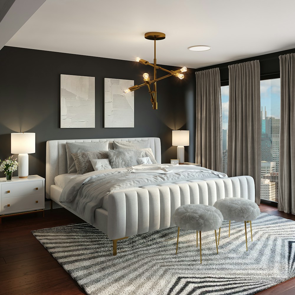 Viyana Gold Detaylı Yatak Odası